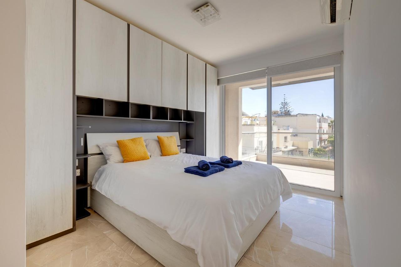 Modern 1Br Apartment In Central St Julian'S سانت جوليان المظهر الخارجي الصورة