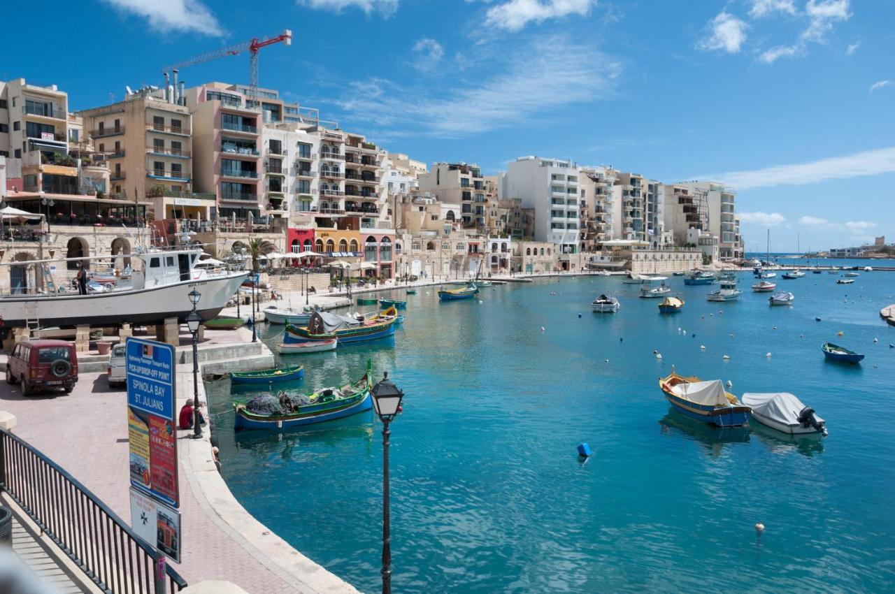 Modern 1Br Apartment In Central St Julian'S سانت جوليان المظهر الخارجي الصورة